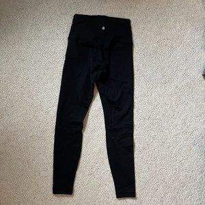 Lululemon Wunder Under ⅞ High Rise Black Size 8